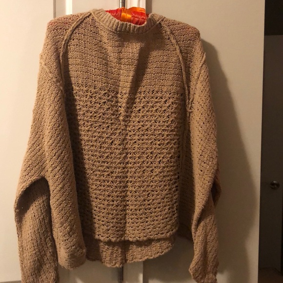 FREE PEOPLE SWEATER! Knit design - Picture 2 of 4